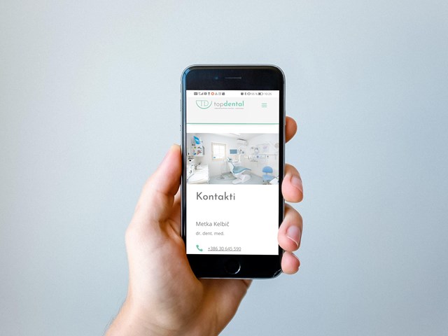 Top-Dental website